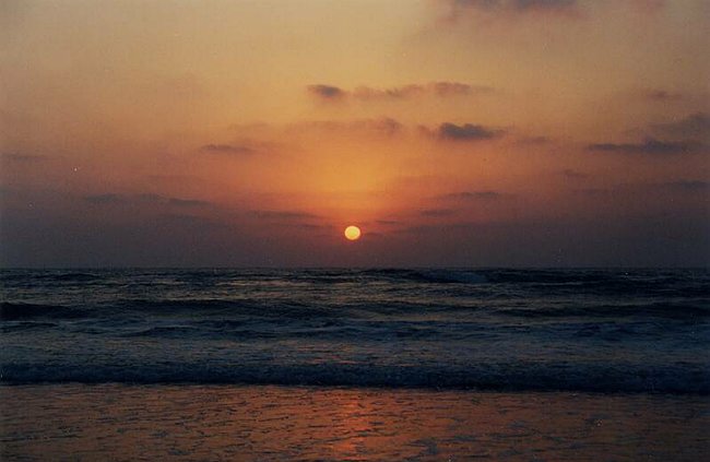 Sunset in Netanya